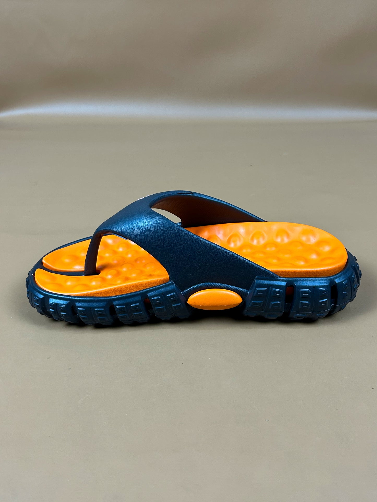 Orange Soft Casual Slipper For Men MC60