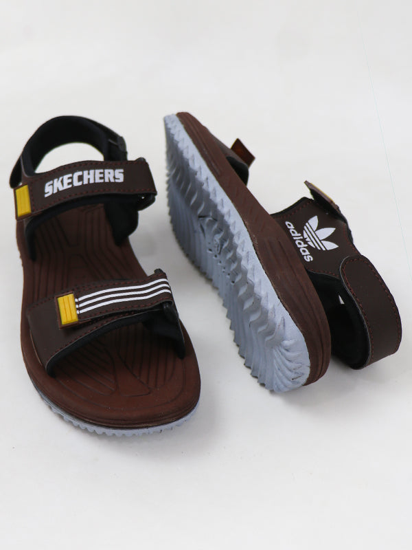 MK24 Men's Casual Sandal Ad Dark Brown