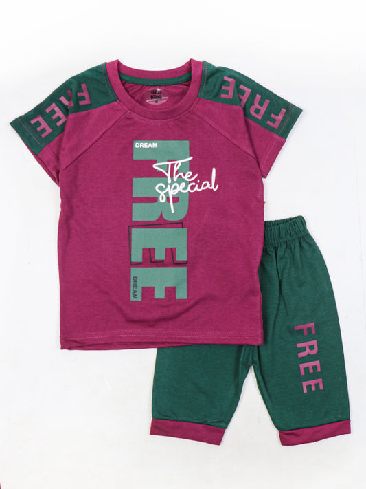 SK Kids Suit 2 Yr - 5 Yr The Special Maroon