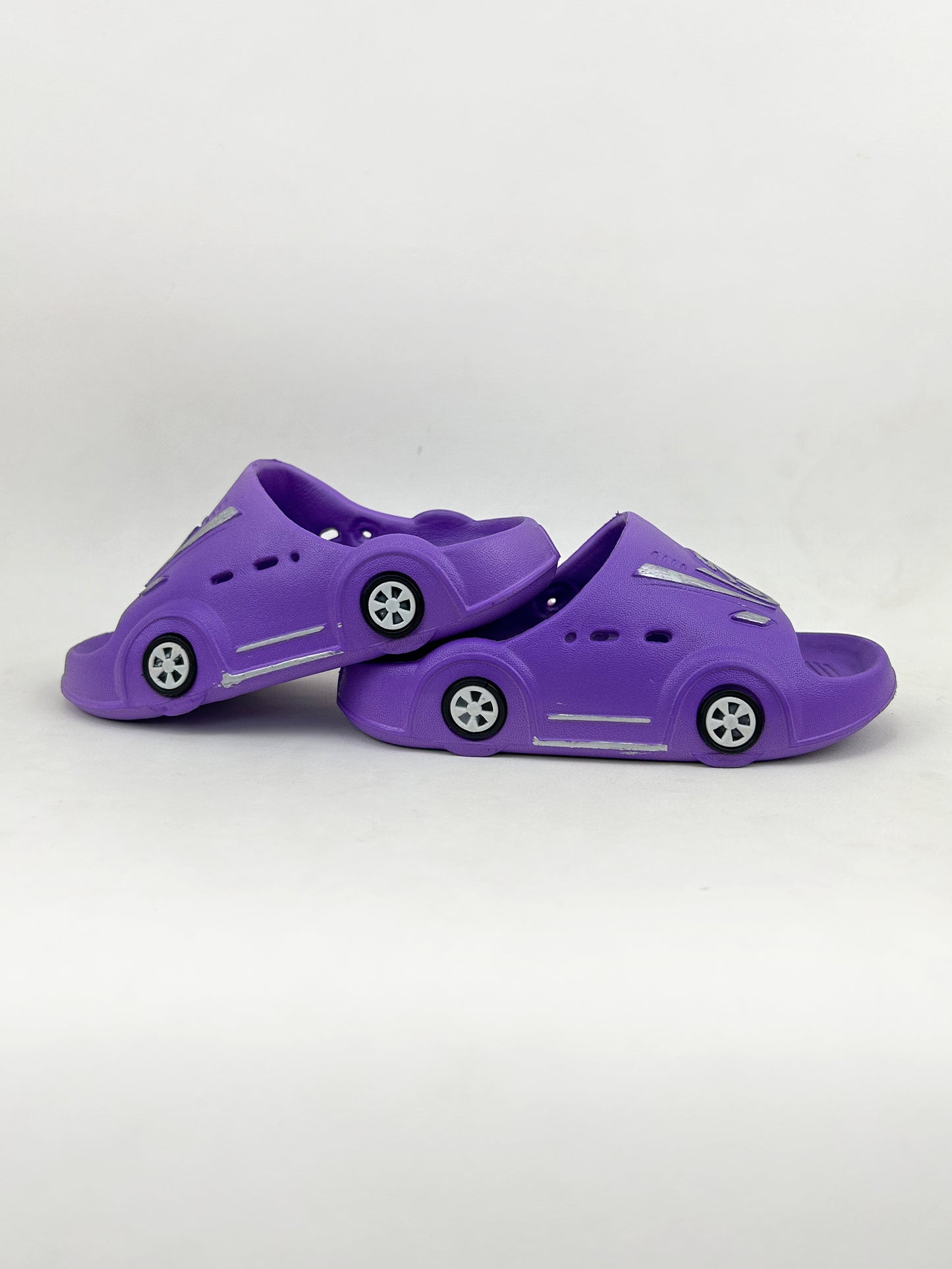 Purple Casual Soft Slippers for Kids KS08