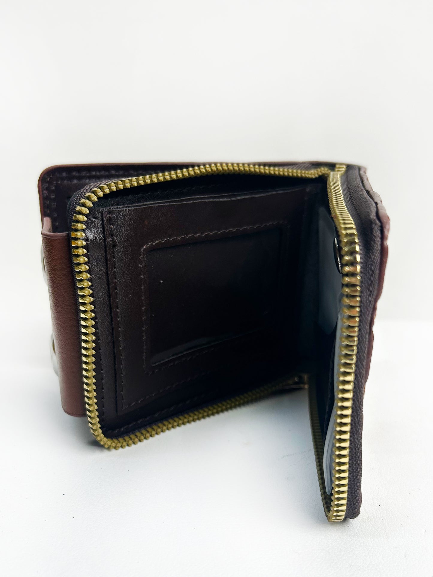 Brown Syn-Leather Wallet For Men MW11