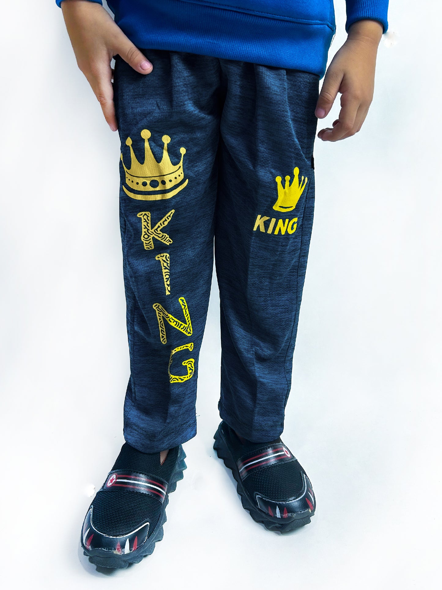 5Yrs - 11Yrs Prussian Blue King Trouser For Boys AH BT27