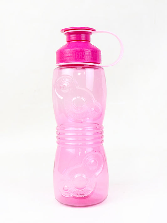 Pink Plastic Water Bottle Designed - 500ML