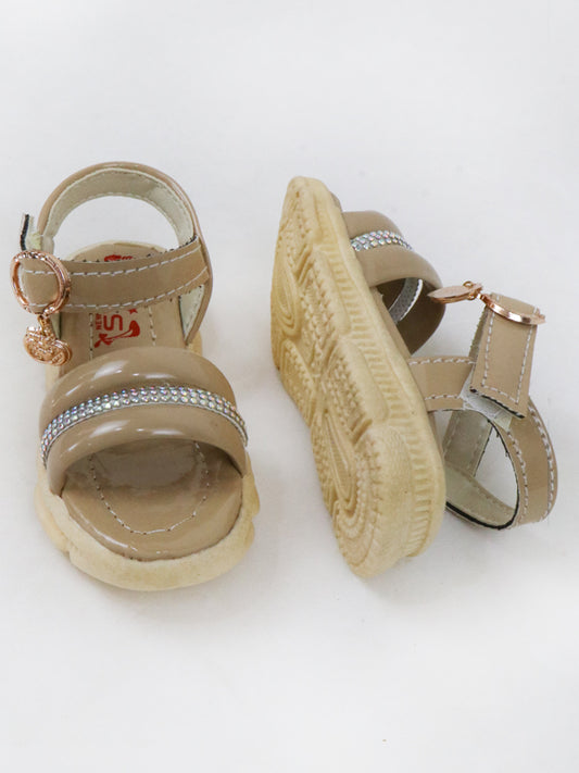 GS01 Girls Sandal 1Yr - 8Yrs Light Brown