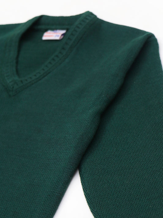 SH Kids Full Sleeve Sweater 3 Yrs - 5 Yrs Dark Green