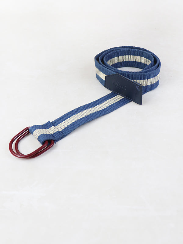 Men's Casual Belt Blue Lined
