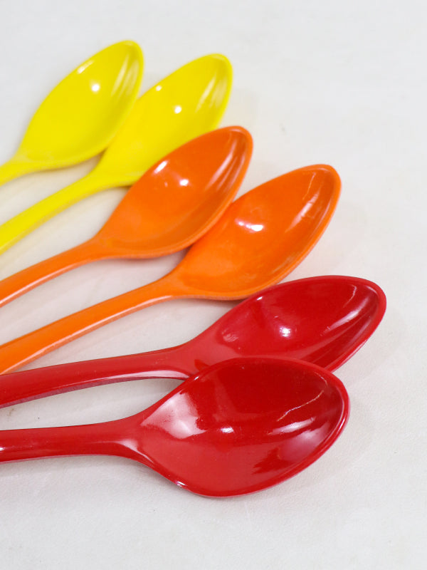 Pack Of 6 Fancy Table Spoon Multicolor