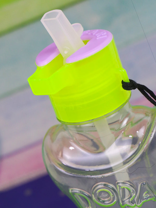 WTB15 Dora Neon Green Plastic Transparent Water Bottle - 525ML