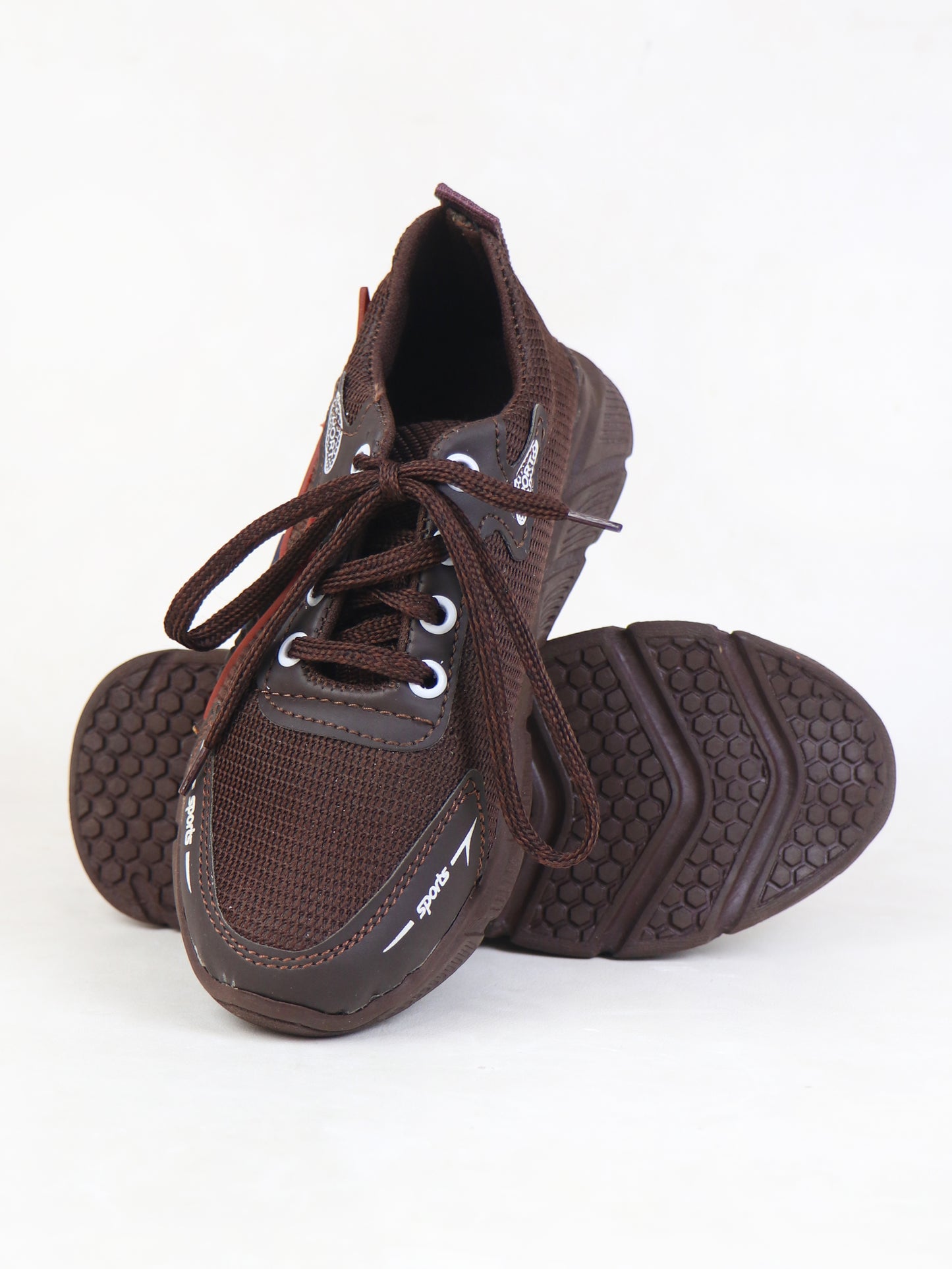 BS53 Boys Lace Shoes 13Yrs - 17Yrs Brown