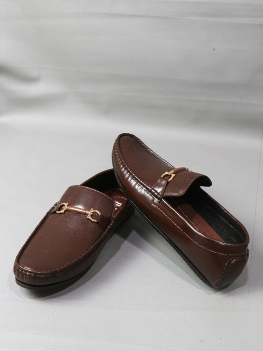 Dark Brown Loafers for Men SC ML28