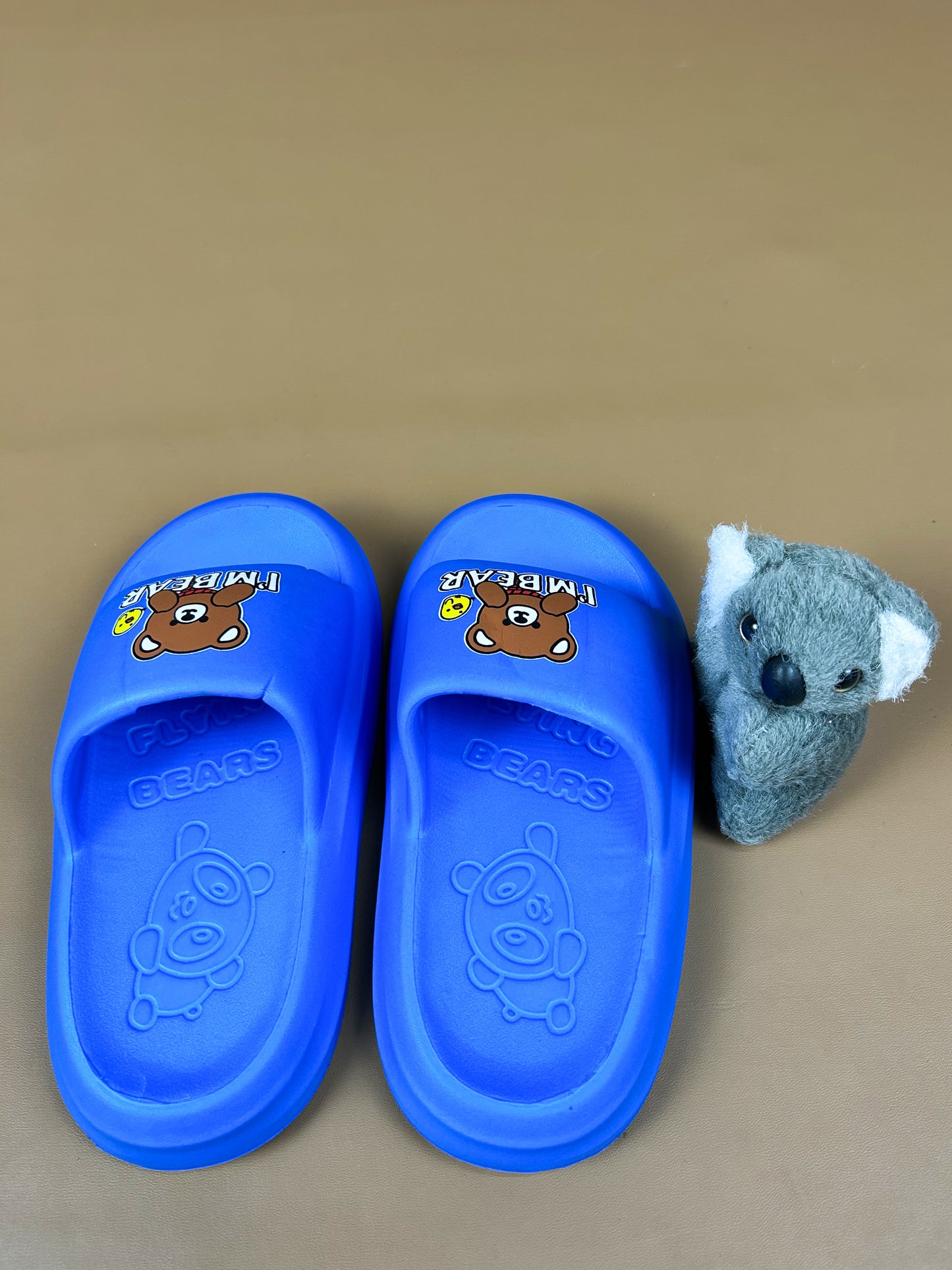 Blue Casual Soft Slippers for Kids KS18