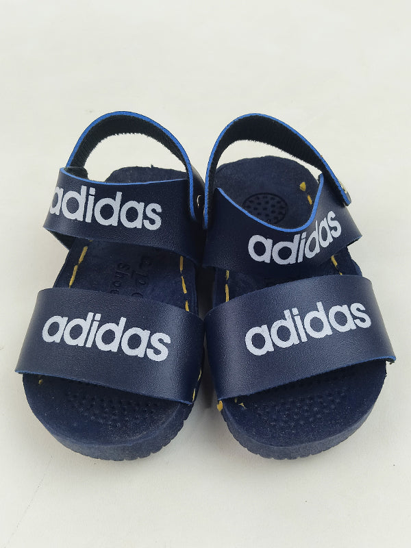 BSD27 Boys Sandal 1Yrs - 8Yrs Ad White Navy Blue