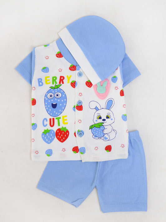 NBS06 HG Newborn Baba Suit 0Mth - 3Mth Berry Blue