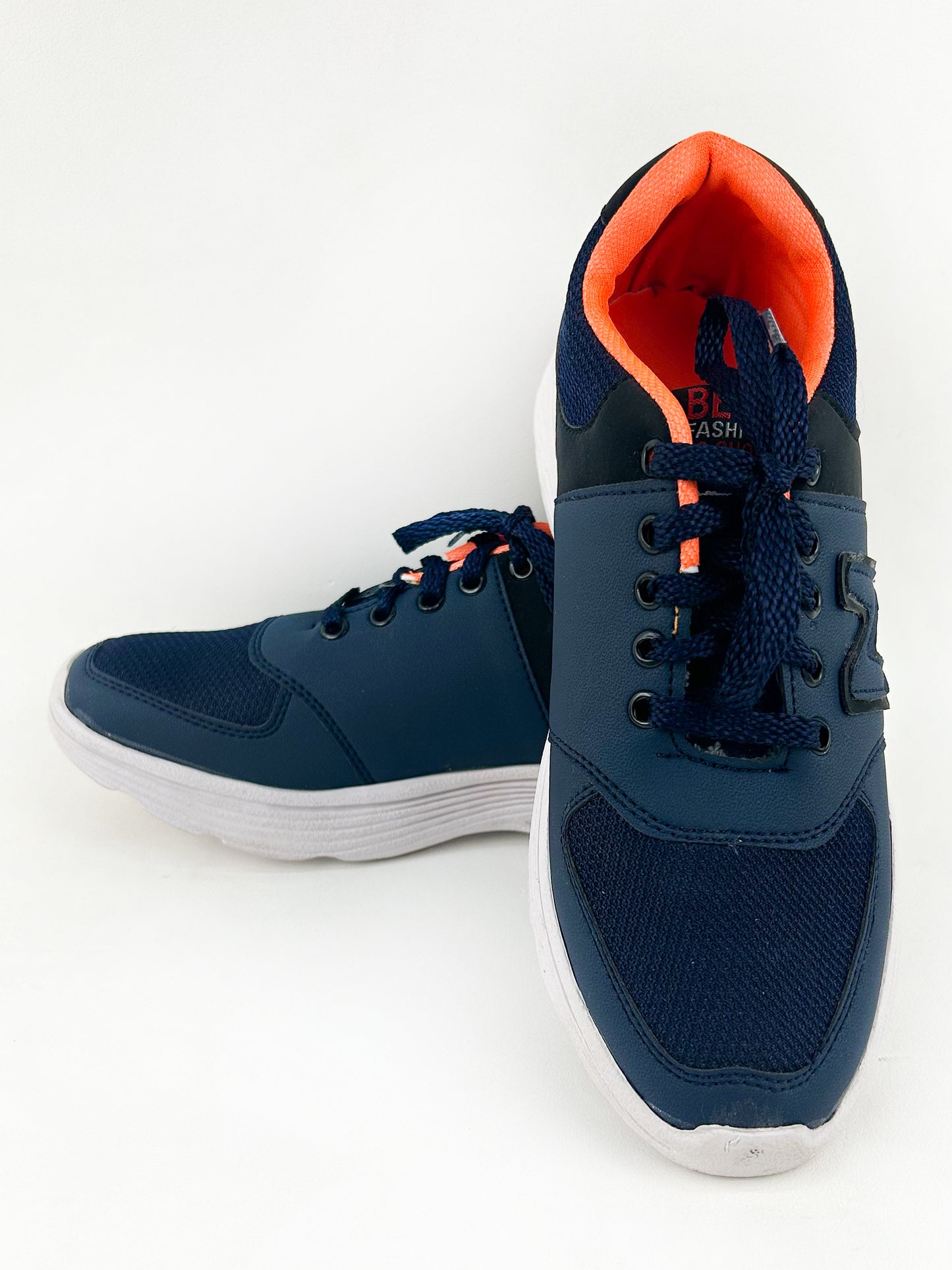 Navy Blue Sneakers For Men MJS93