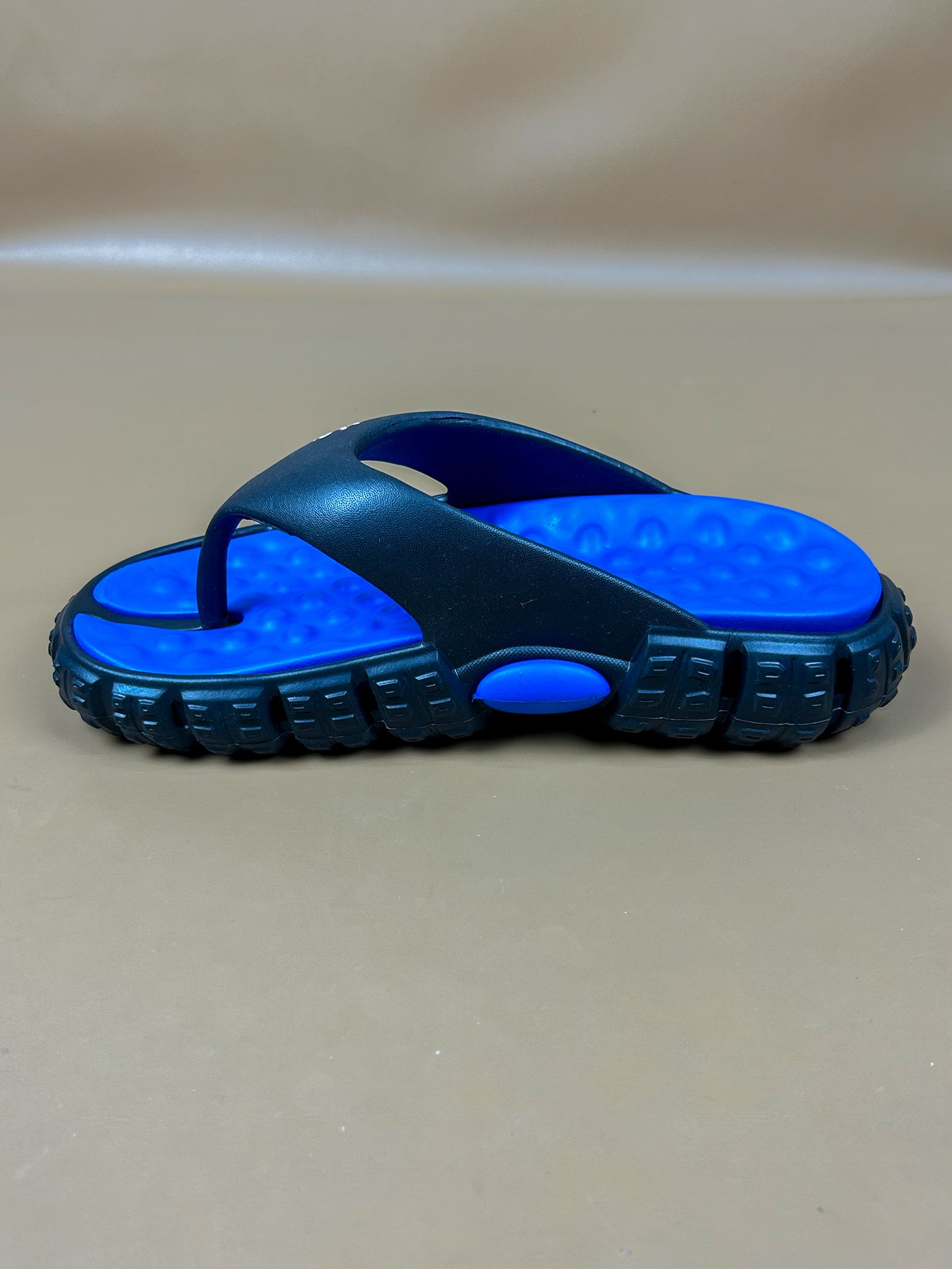 Blue Soft Casual Slipper For Men MC58