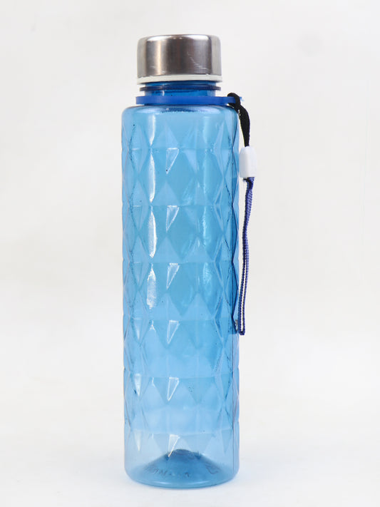 Plastic Transparent Water Bottle Blue