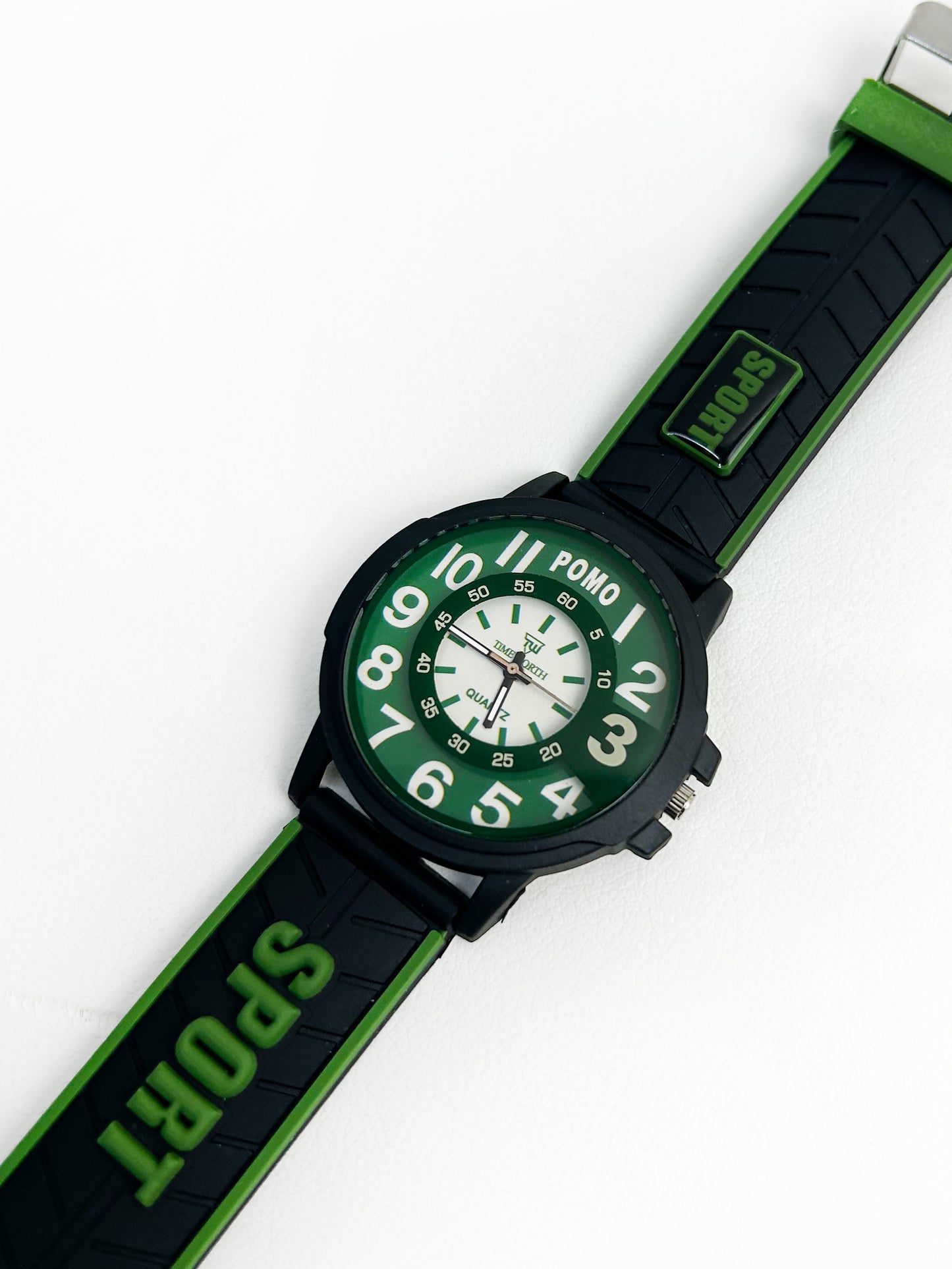 Green SP Wrist Watch For Boys KWW25