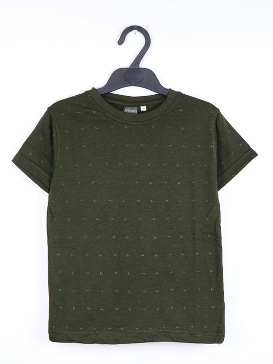 BTS03  MM Boys T-Shirt 3.5Yrs - 8Yrs Dark Green