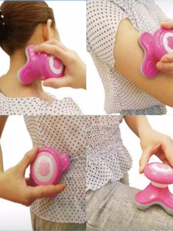 Mini Hand Electric Body Massager Multicolor