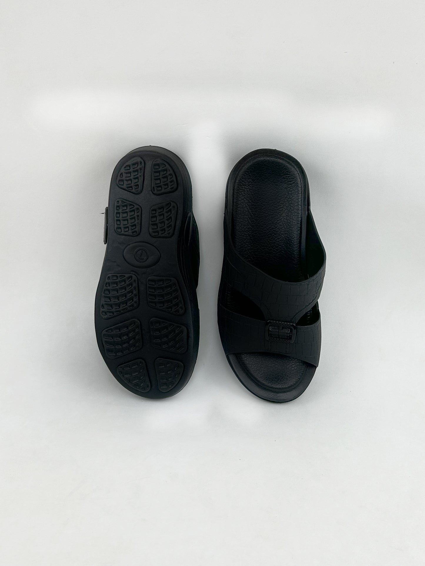 Black Casual Slipper For Men MC51