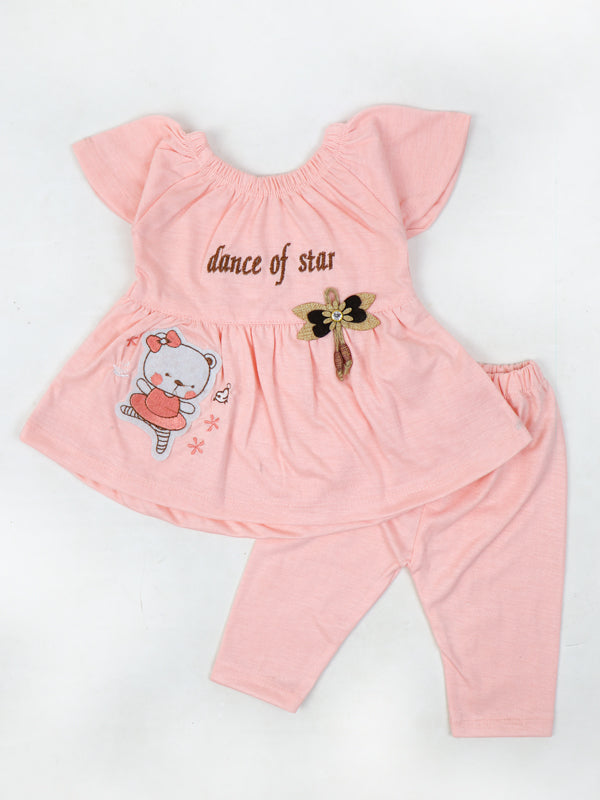 NBS08 HG Newborn Baby Suit 3Mth - 9Mth Dance Pink