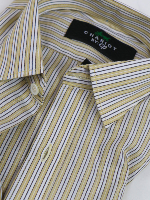 Fawn Lines Formal Dress Shirt For Mens AZ MFS59