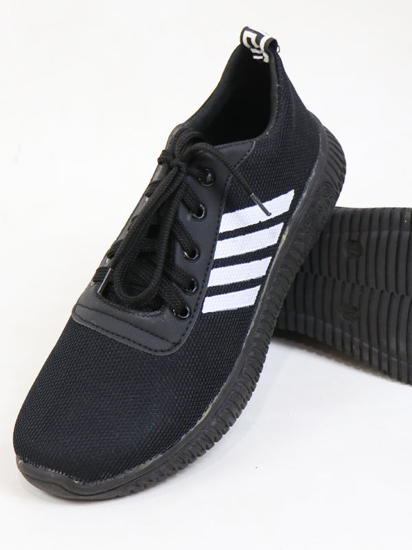 MJS09 Men's Casual Jogger Shoes AD Black