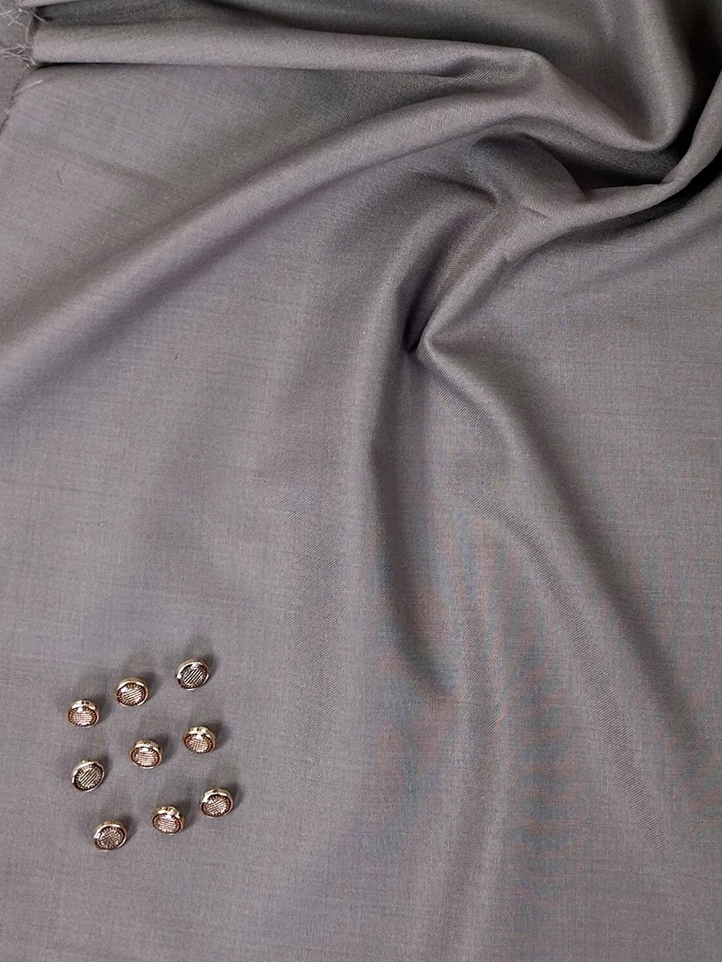 Grey Unstitched Kameez Shalwar For Men MUF130