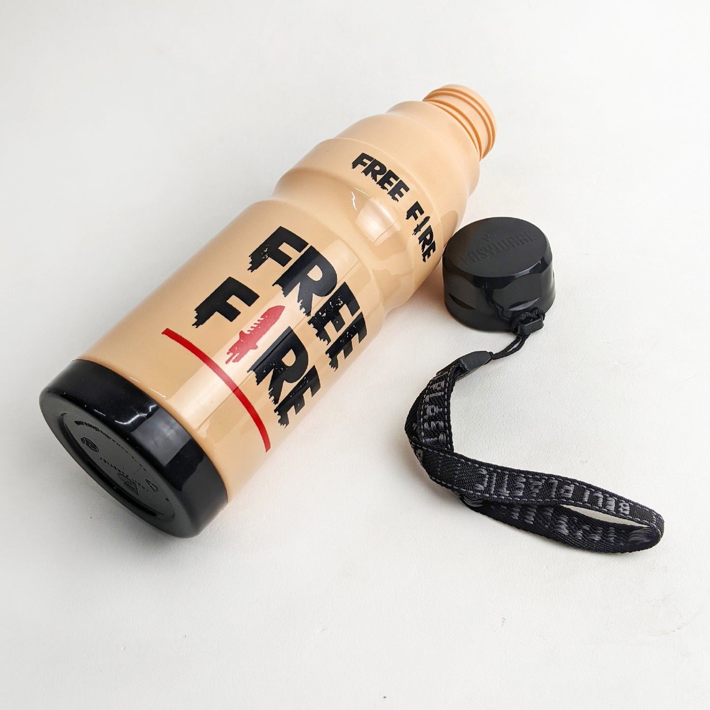 Cute Water Bottle Multidesign Brown - 650ML