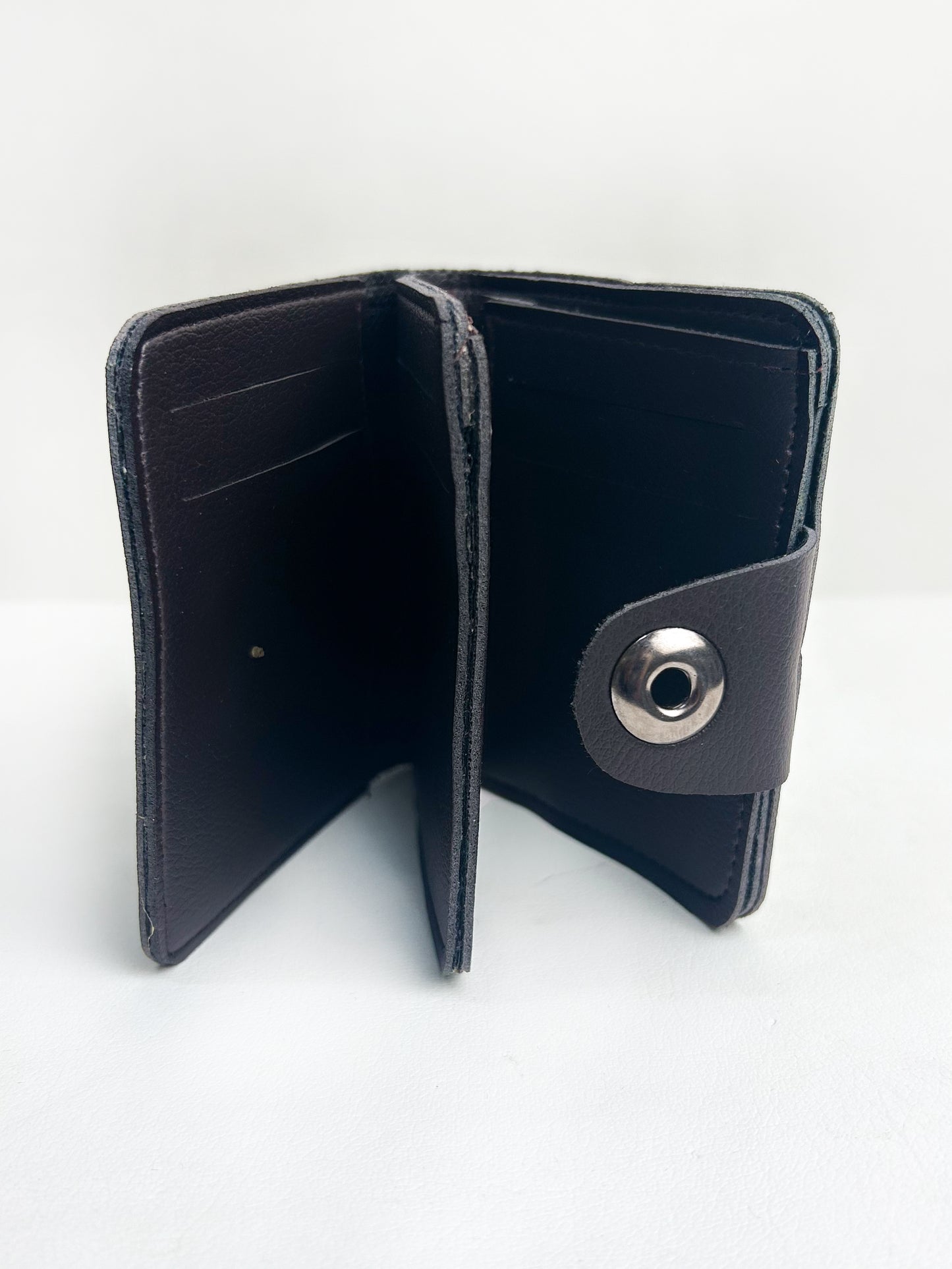 Black Syn-Leather Wallet For Men MW08