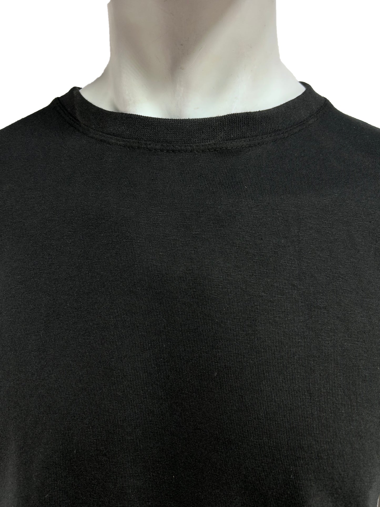 Black Drop Shoulder T-Shirt For Men's MTS389