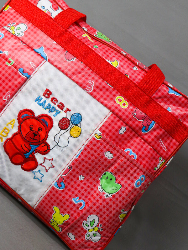 Red Baby Diaper Bag For Newborn NBB11 Multidesign