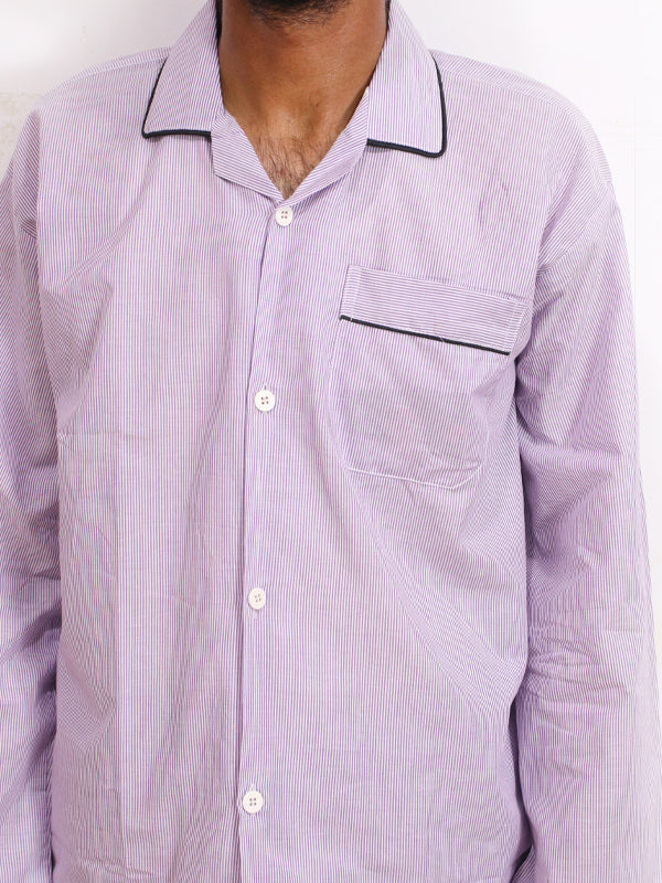 Purple Night Suit For Men MNS14