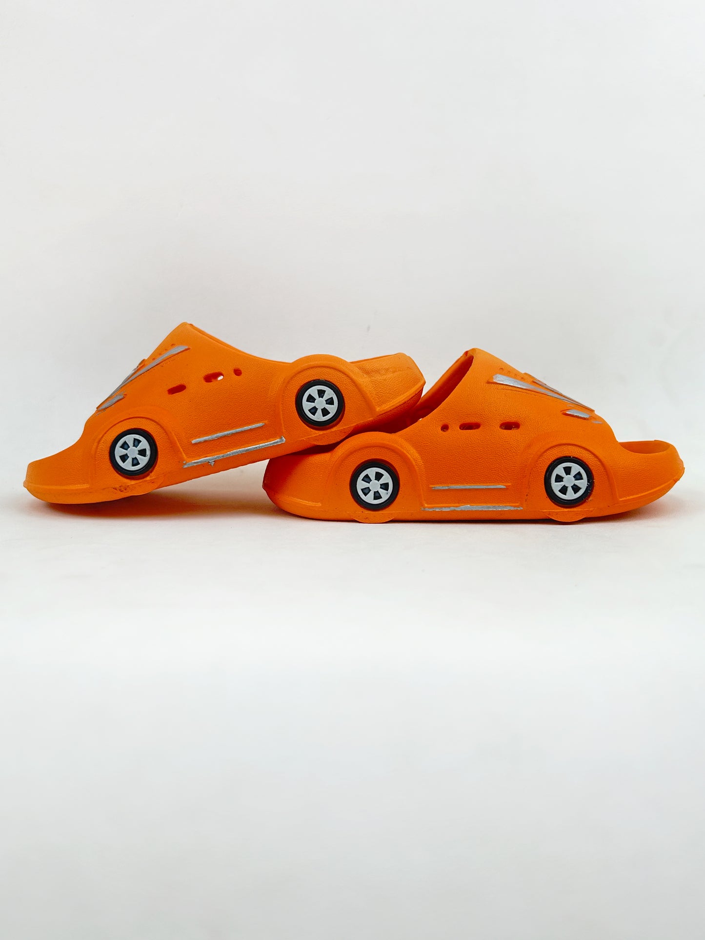 Orange Casual Soft Slippers for Kids KS07