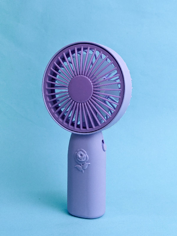 Rechargeable Mini Portable Fan Purple KTY81