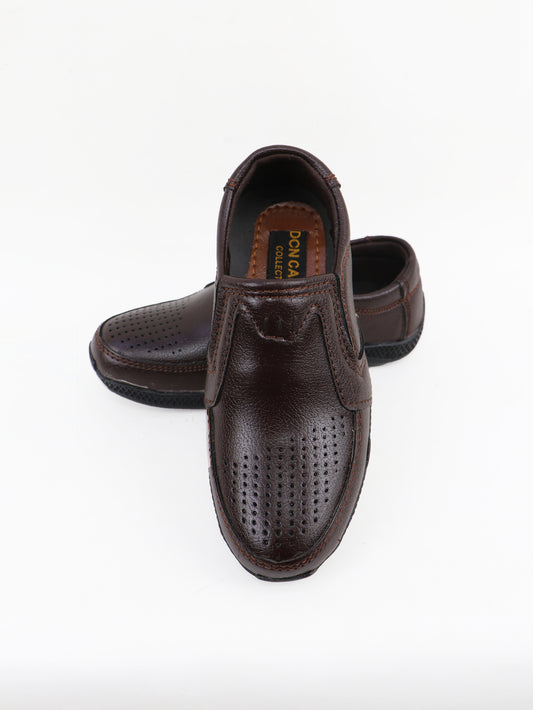 8Yrs - 17Yrs Dark Brown Formal Shoes for Boys BS86