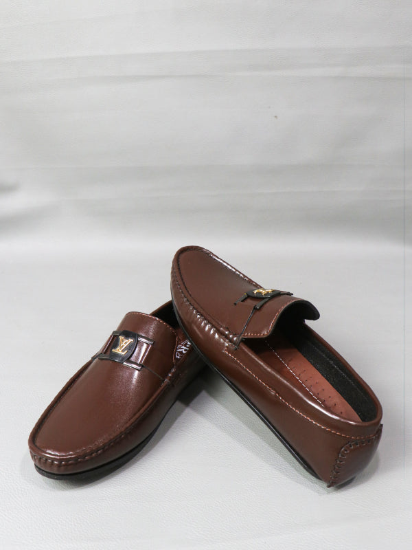 Dark Brown Loafers for Men SC ML31