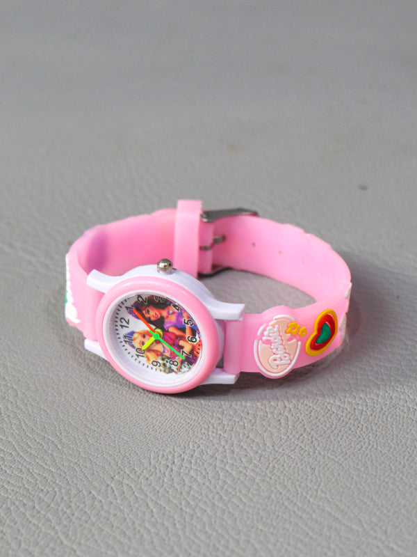 Pink Barbie Wrist Watch For Girls KWW22