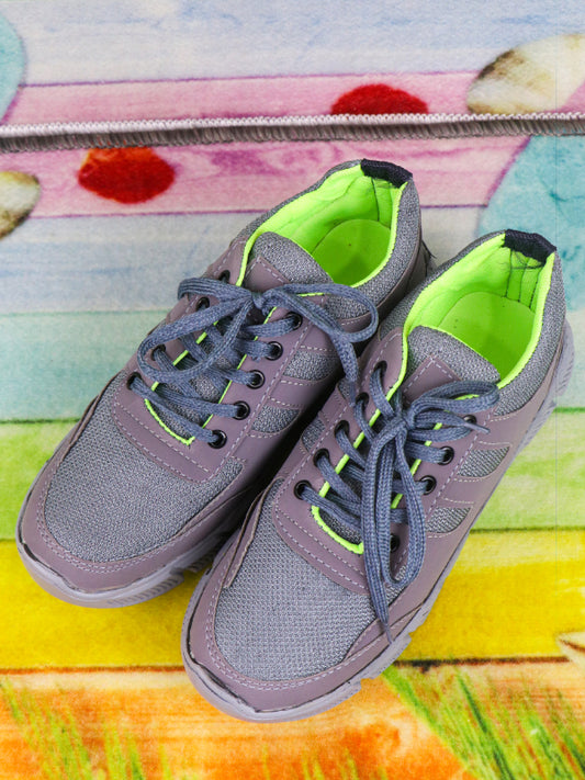 Light Grey Sneakers For Men LA MJS77