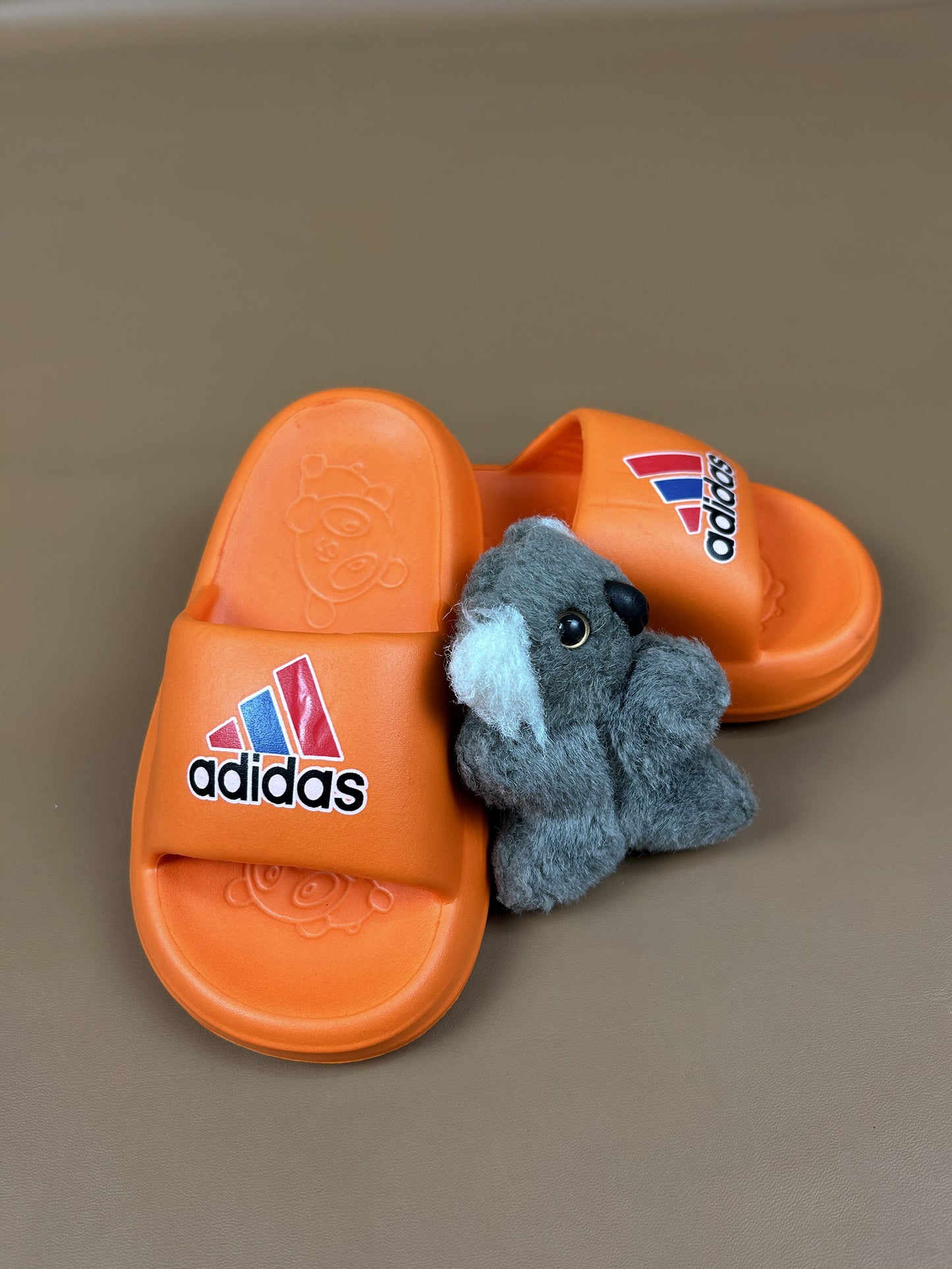 Orange Casual Soft Slippers for Kids KS14