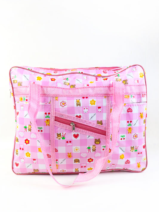 NewBorn Baby Diapers Bag Happy Day -  Pink