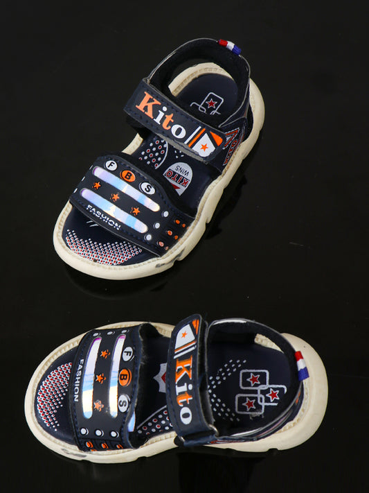 BSD55 Boys Sandal 1Yrs - 8Yrs Kito Black