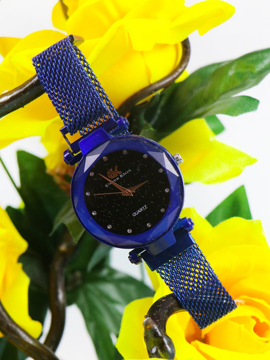 WW21 Stylish Wrist Watch for Women EK Blue