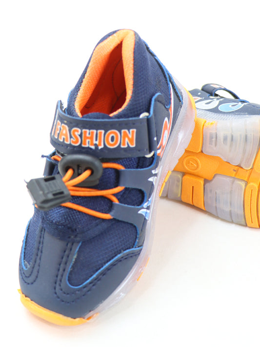 BS01 Boys Shoes 1Yr - 8Yrs FSN Orange