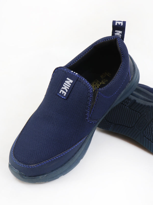 MJS15 Men's Slip-On Casual Shoes Navy Blue