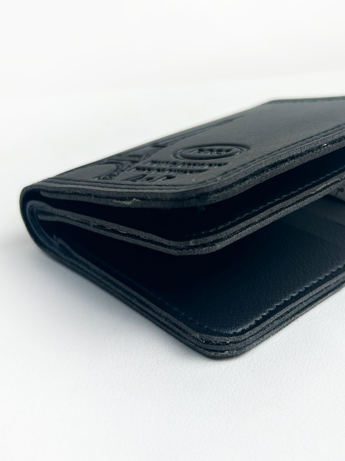 Black Syn-Leather Wallet For Men MW09