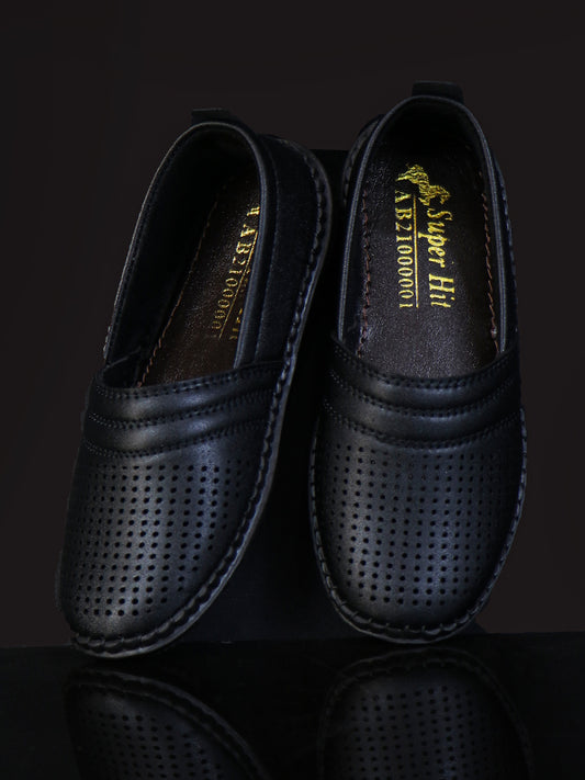 BS60 Boys Shoes 8Yrs - 12Yrs Black