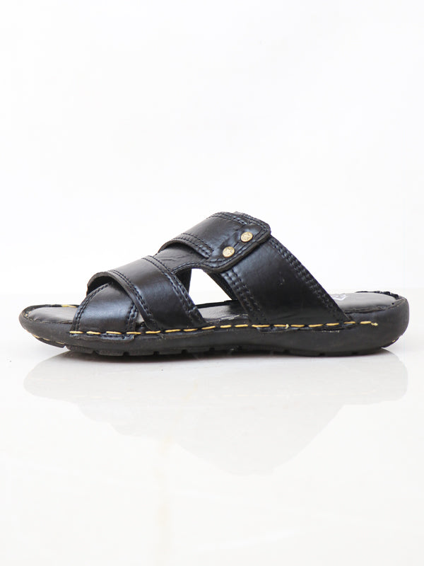 MC12 Men's Casual Slippers  Black