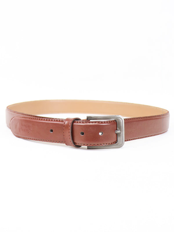 Classic Men's Leather Belt Electric Brown MB33