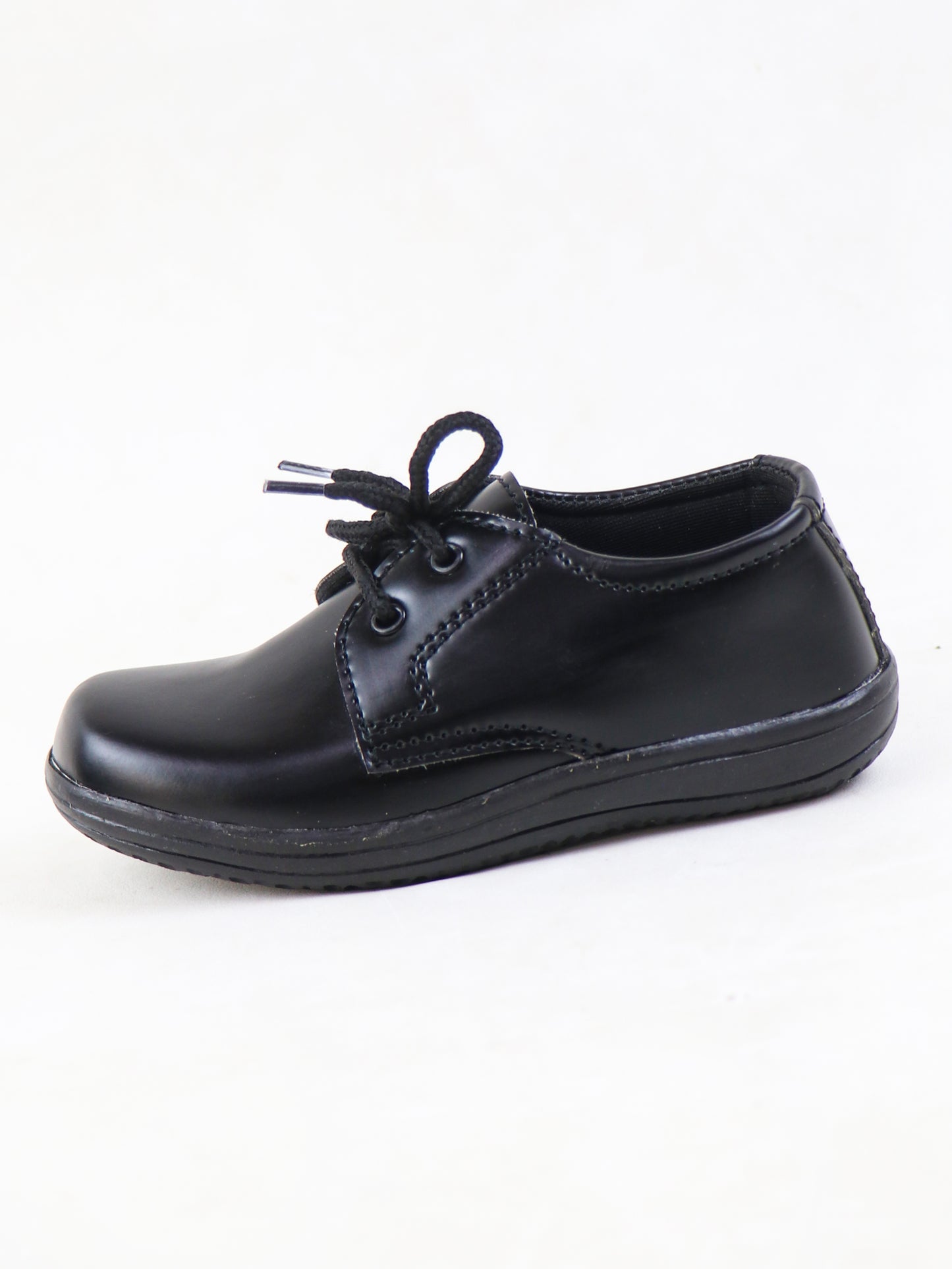 KS04 Kids School Shoes 6Yrs - 8Yrs Black